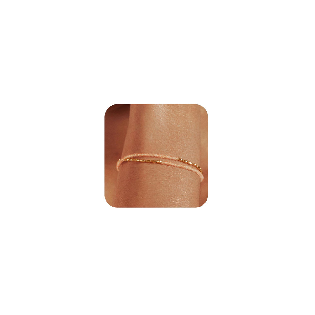 MBW Gold Bracelets for Women Trendy, Dainty 14K Gold Plated Bracelet Stack Beaded Chain Bracelet Set Thin Small Cute Paperclip Bracelets Fashion Waterproof Jewelry Gift Gold Accessories for Women