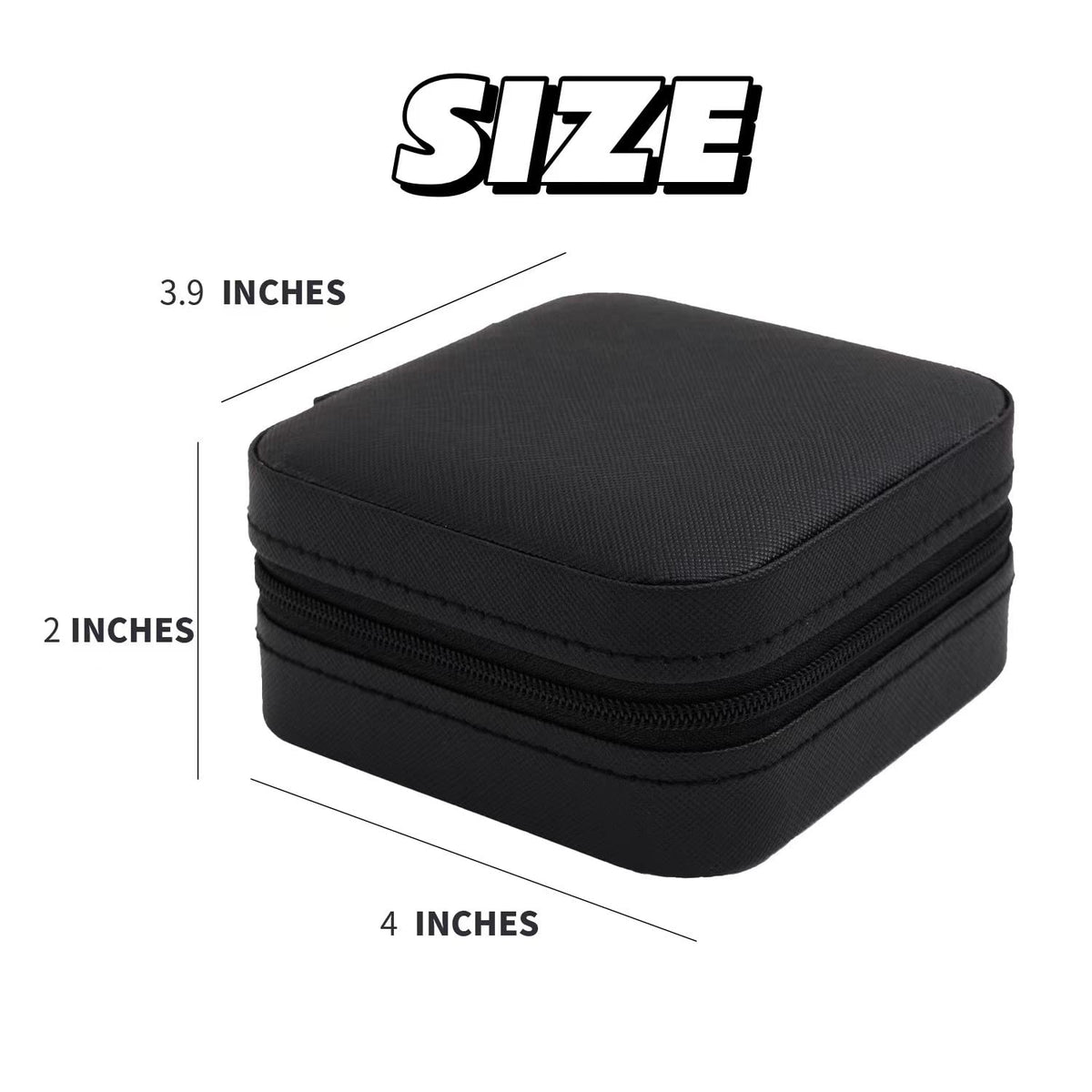 KElofoN Travel Jewelry Case and Organizer with Mirror - Gift for Women and Girls
