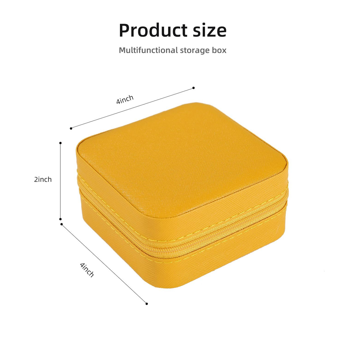 KElofoN Travel Jewelry Case and Organizer with Mirror - Gift for Women and Girls