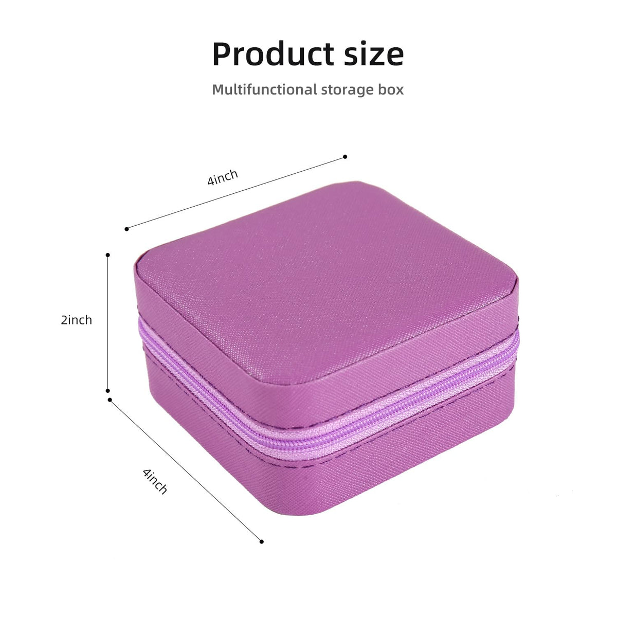 KElofoN Travel Jewelry Case and Organizer with Mirror - Gift for Women and Girls