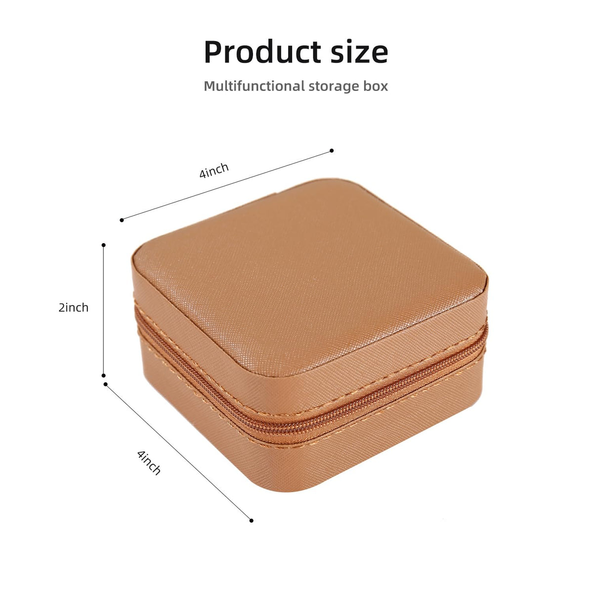 KElofoN Travel Jewelry Case and Organizer with Mirror - Gift for Women and Girls
