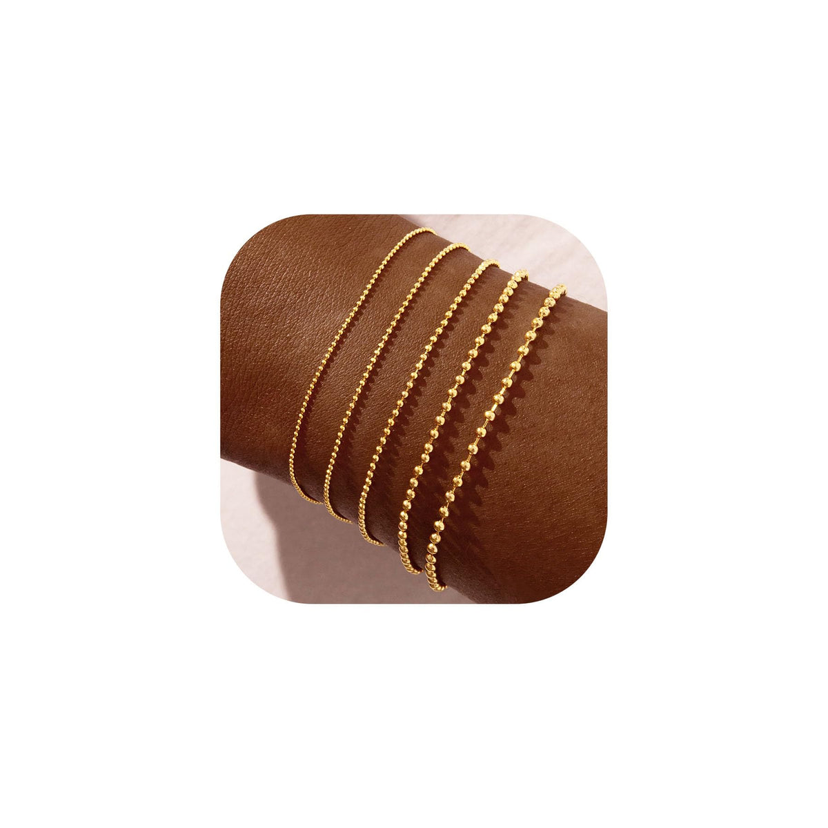 Gold Bracelets for Women,Dainty Bracelets Set for Women Trendy, Gold Bracelets Stack With Beaded, Cuban, Paperclip, Heart, Snake, Rope, Pearl, Cross, Hand Chain, Silver Jewelry Gifts for Women Christmas