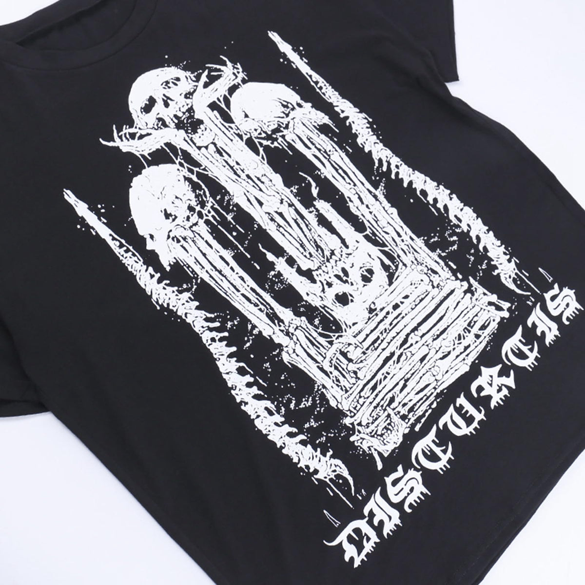 Women Goth T Shirt Y2K Harajuku Graphic Tops Cotton Anime Clothes