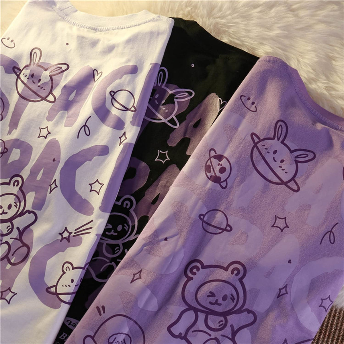 Women Goth T Shirt Y2K Harajuku Graphic Tops Cotton Anime Clothes