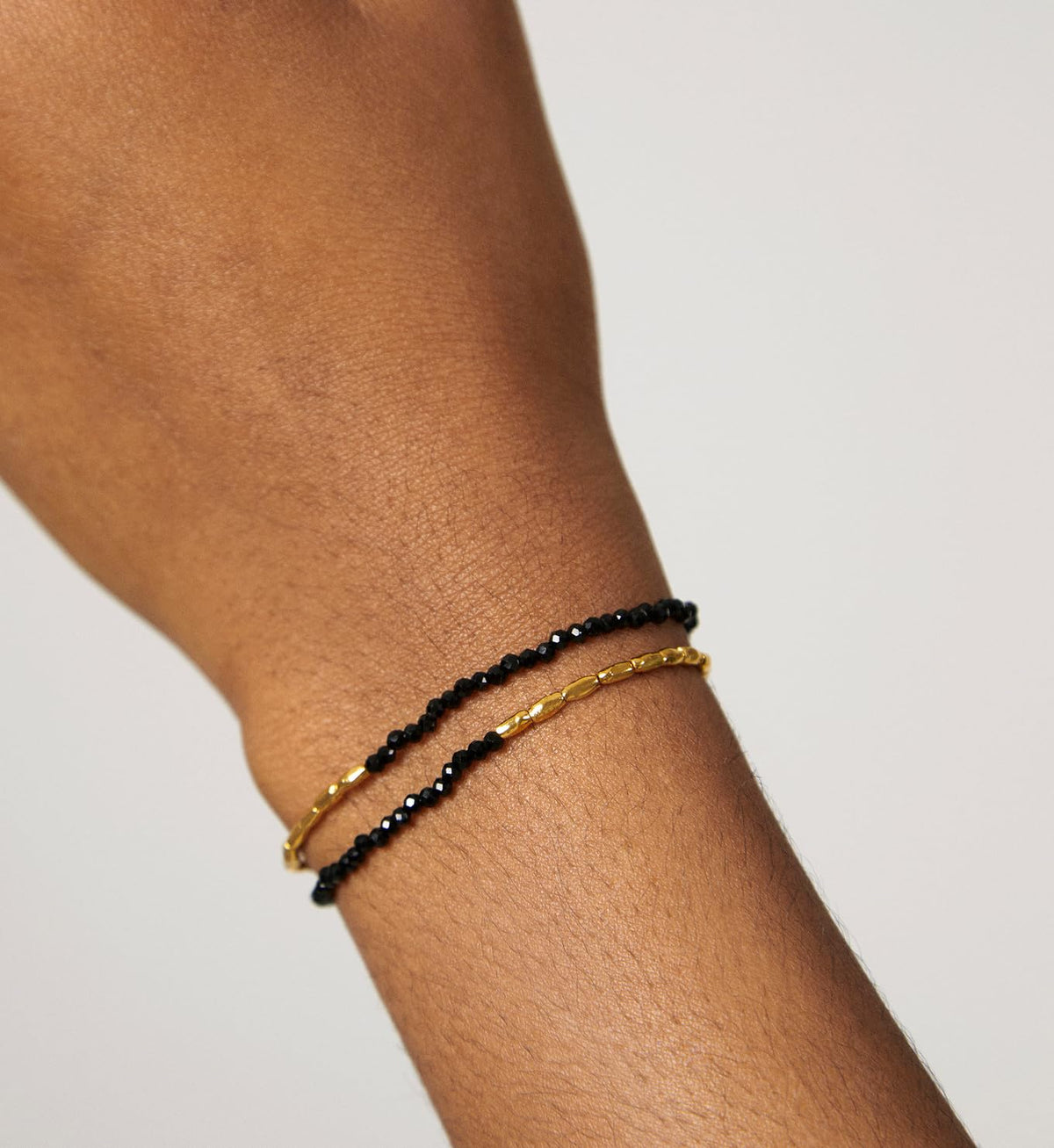 MBW Gold Bracelets for Women Trendy, Dainty 14K Gold Plated Bracelet Stack Beaded Chain Bracelet Set Thin Small Cute Paperclip Bracelets Fashion Waterproof Jewelry Gift Gold Accessories for Women