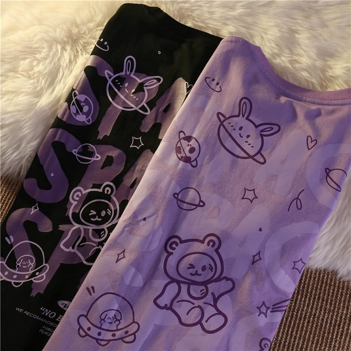 Women Goth T Shirt Y2K Harajuku Graphic Tops Cotton Anime Clothes