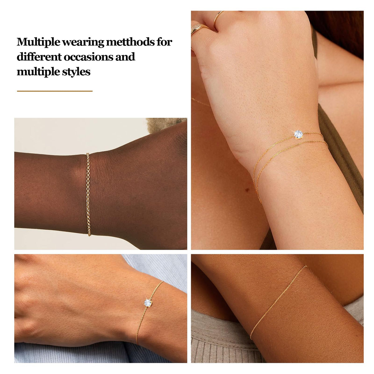 Gold Bracelets for Women,Dainty Bracelets Set for Women Trendy, Gold Bracelets Stack With Beaded, Cuban, Paperclip, Heart, Snake, Rope, Pearl, Cross, Hand Chain, Silver Jewelry Gifts for Women Christmas
