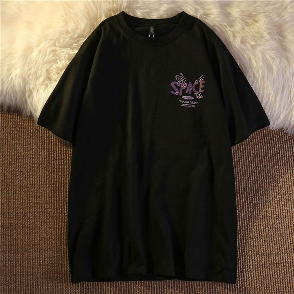 Women Goth T Shirt Y2K Harajuku Graphic Tops Cotton Anime Clothes