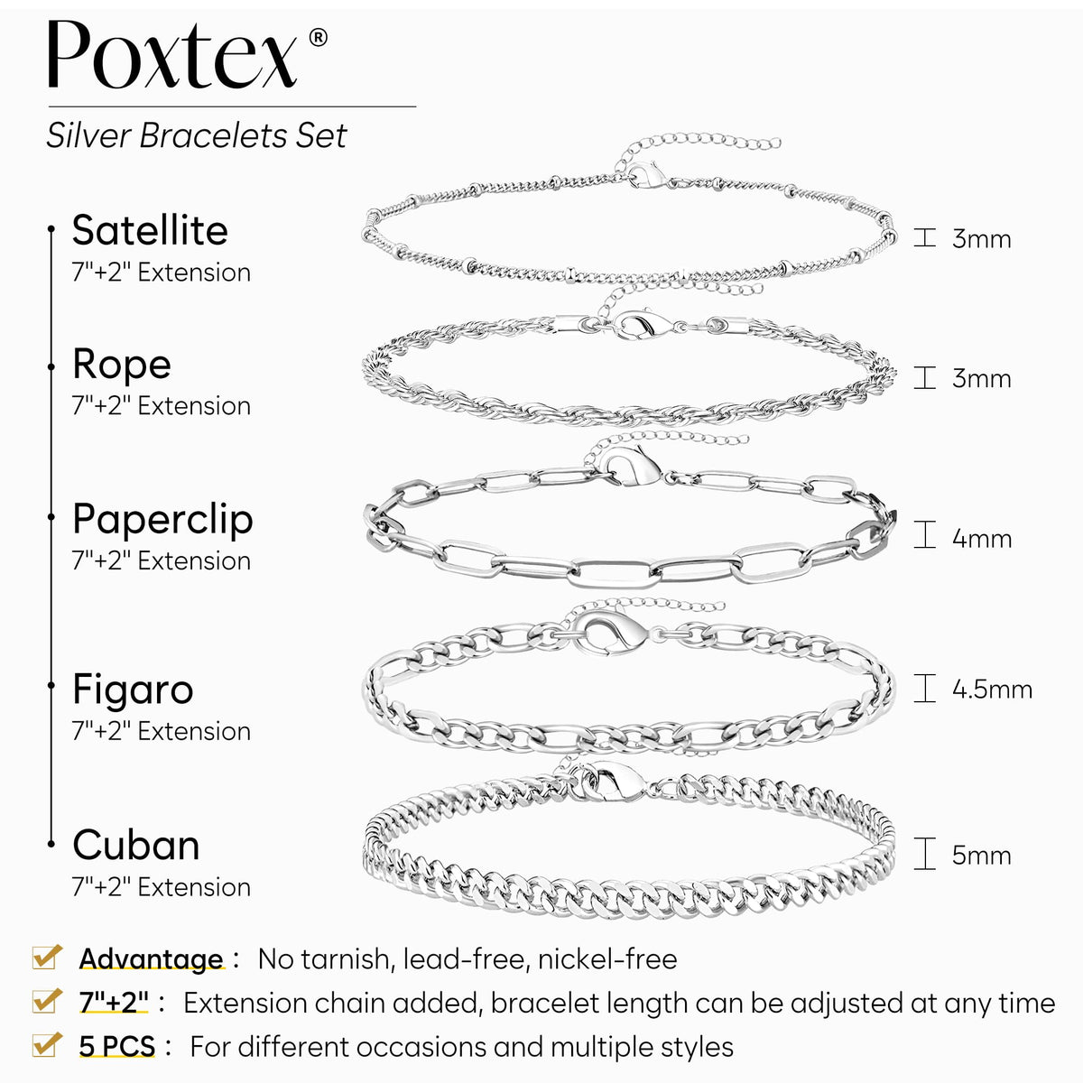 Gold Bracelets for Women,Dainty Bracelets Set for Women Trendy, Gold Bracelets Stack With Beaded, Cuban, Paperclip, Heart, Snake, Rope, Pearl, Cross, Hand Chain, Silver Jewelry Gifts for Women Christmas