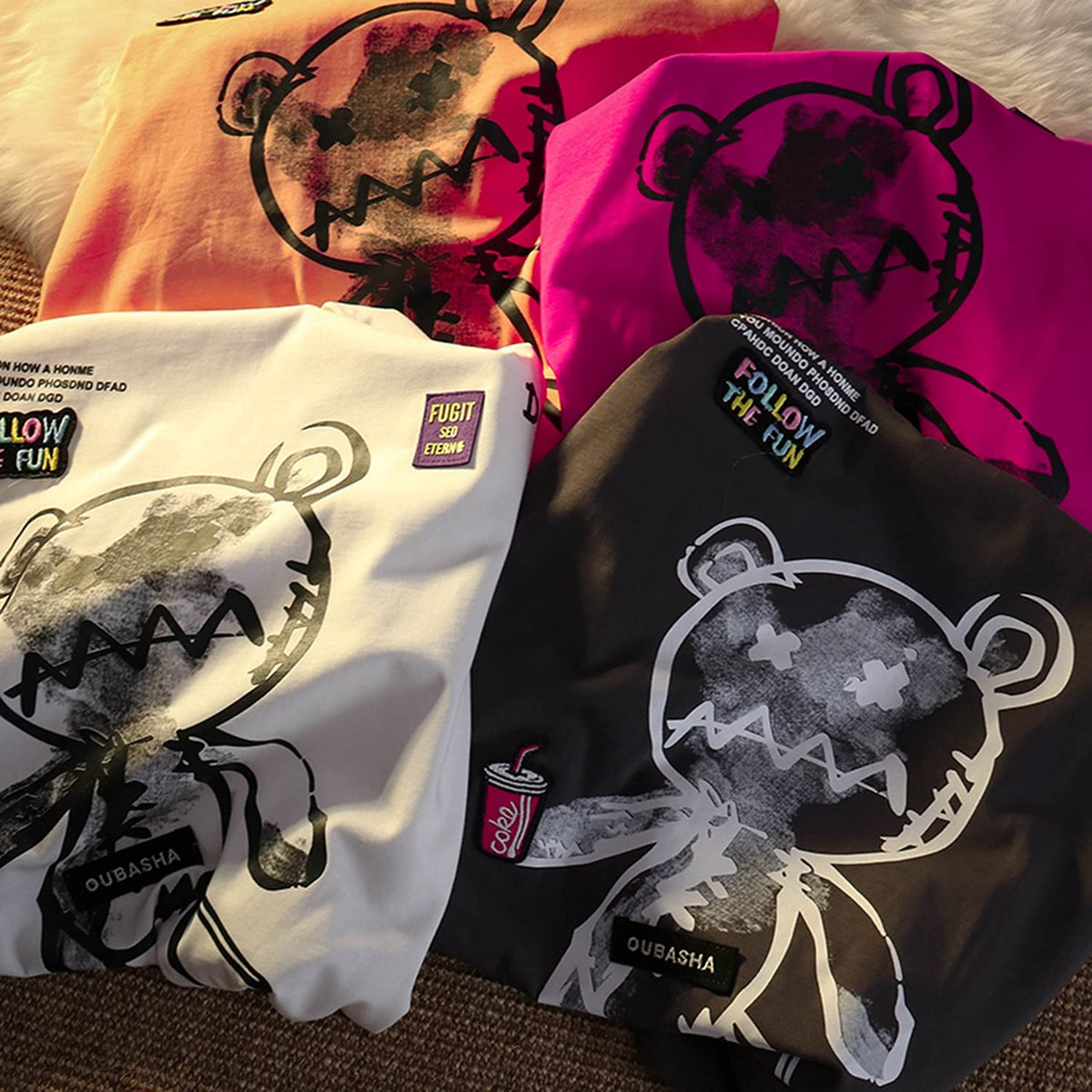 Women Goth T Shirt Y2K Harajuku Graphic Tops Cotton Anime Clothes