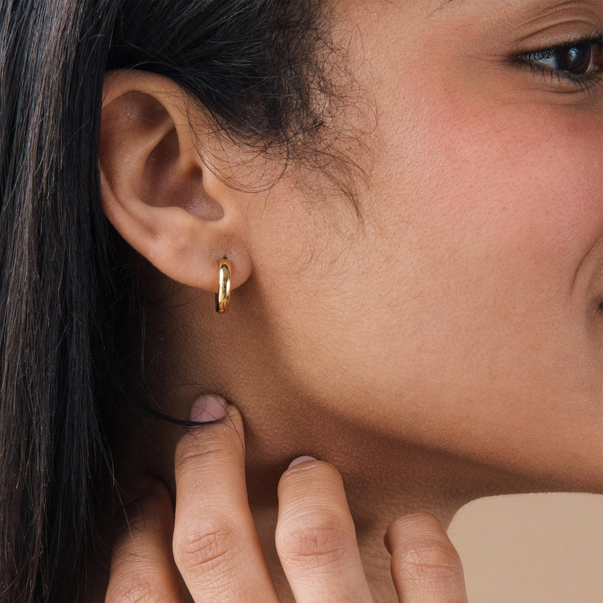 3 Pairs Gold Hoop Earrings Set: Dainty Stud Earrings Trendy Small 14K Gold Plated Hypoallergenic Dangle Cartilage Huggie Hoop Earrings for Women Gold Jewelry for Women Gifts